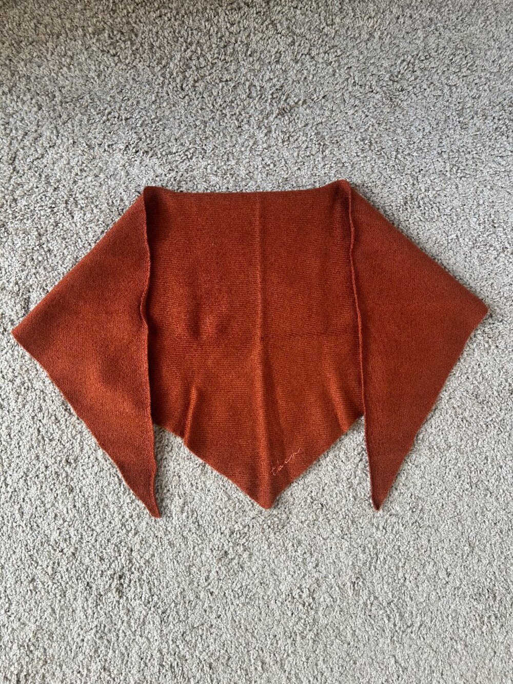 TBCo Merino Wool Triangle Scarf